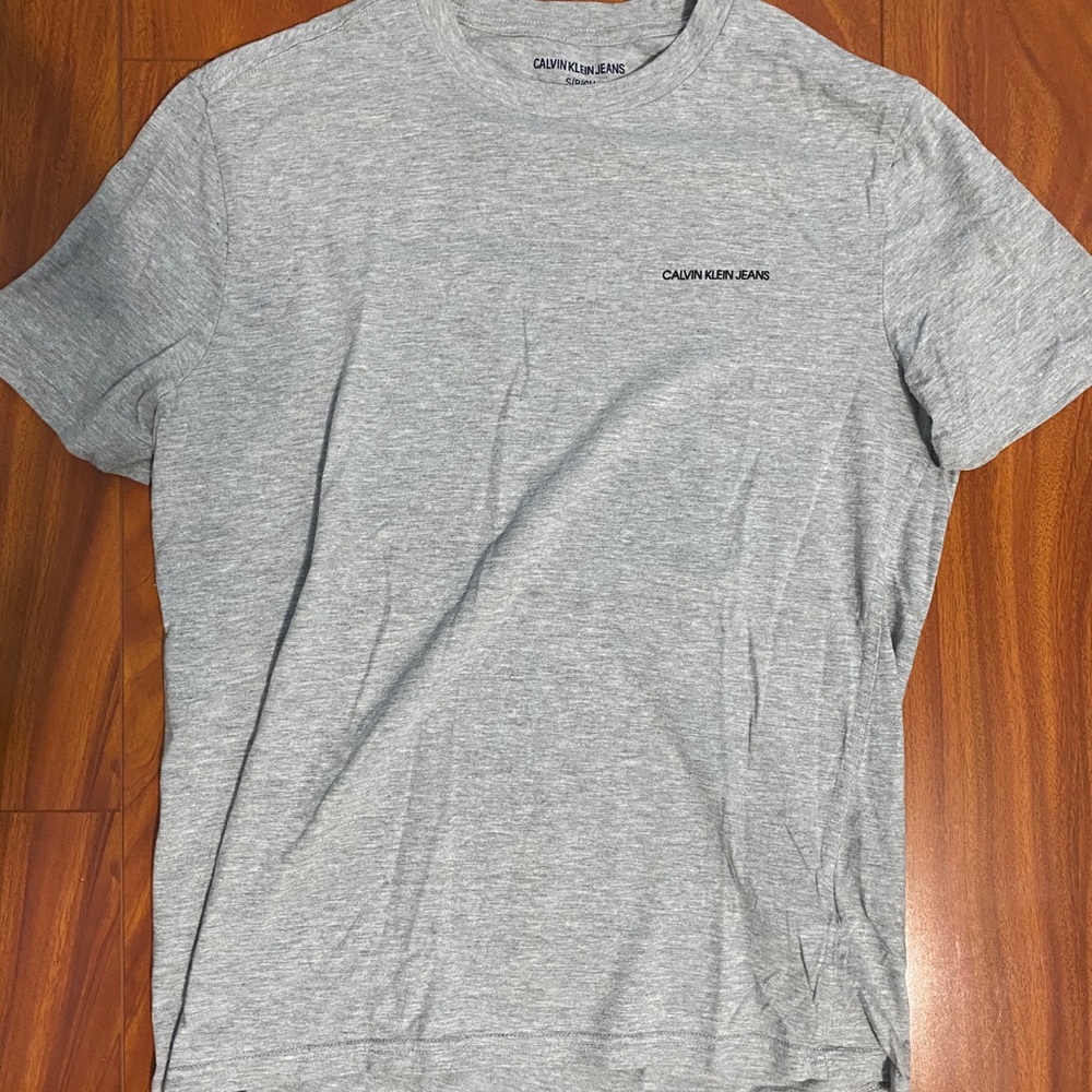 Calvin Klein Grey T Shirt Size Small